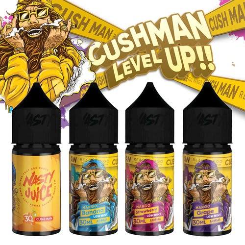 Nasty Cushman Nicotine Salt | 35mg Nic | Nicotine Salt E Liquid | 30ml Bottle
