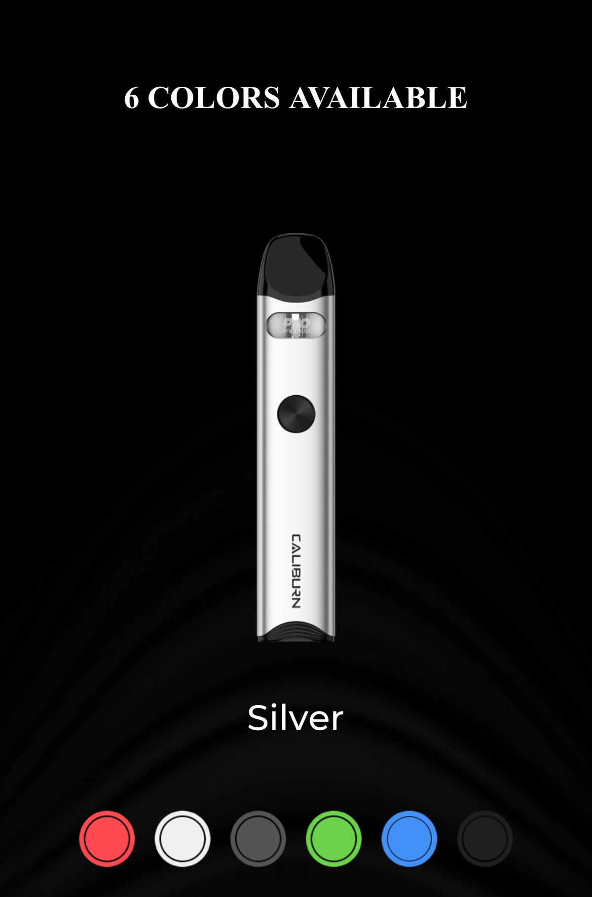 Uwell Caliburn A3 Pod Kit – 13W Refillable Vape with 520mAh Battery, PRO-FOCS Flavour Technology, Dual Activation & Fast USB-C Charging