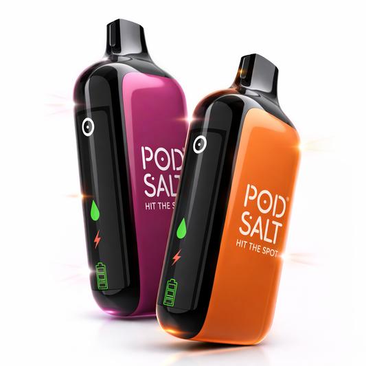 Pod Salt Hit The Spot 35000 Puffs Disposable Vape – Rechargeable LED Screen 35K Puff Device