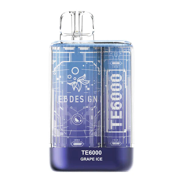 Elfbar TE 6000 Puffs | 50mg Nic Disposable | Type C Rechargeable