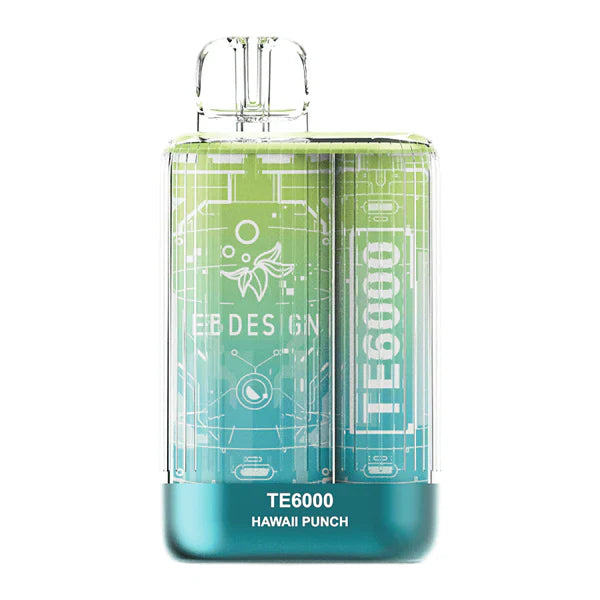 Elfbar TE 6000 Puffs | 50mg Nic Disposable | Type C Rechargeable