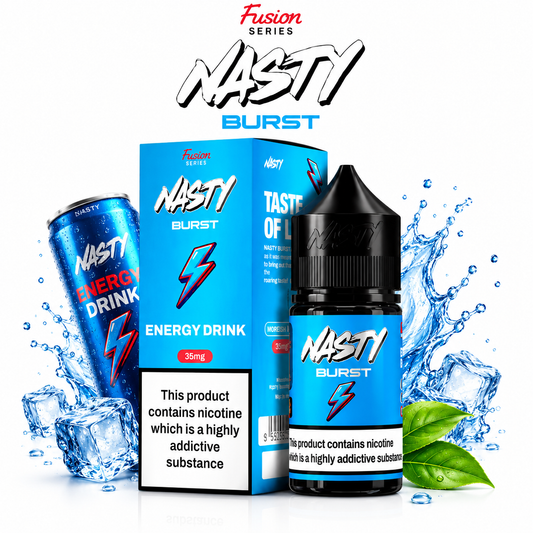 Nasty Burst Fusion Series 35/50 MG Nic Salt E-Liquid – 30ml